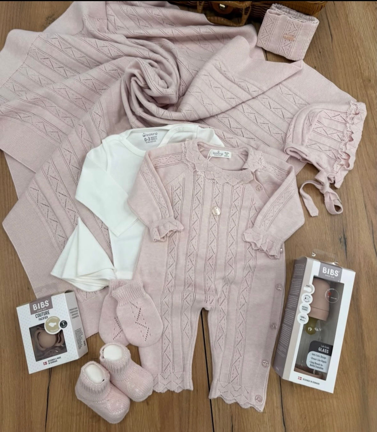 Corredino Nascita Neonata 8 Pezzi 100% Cotone