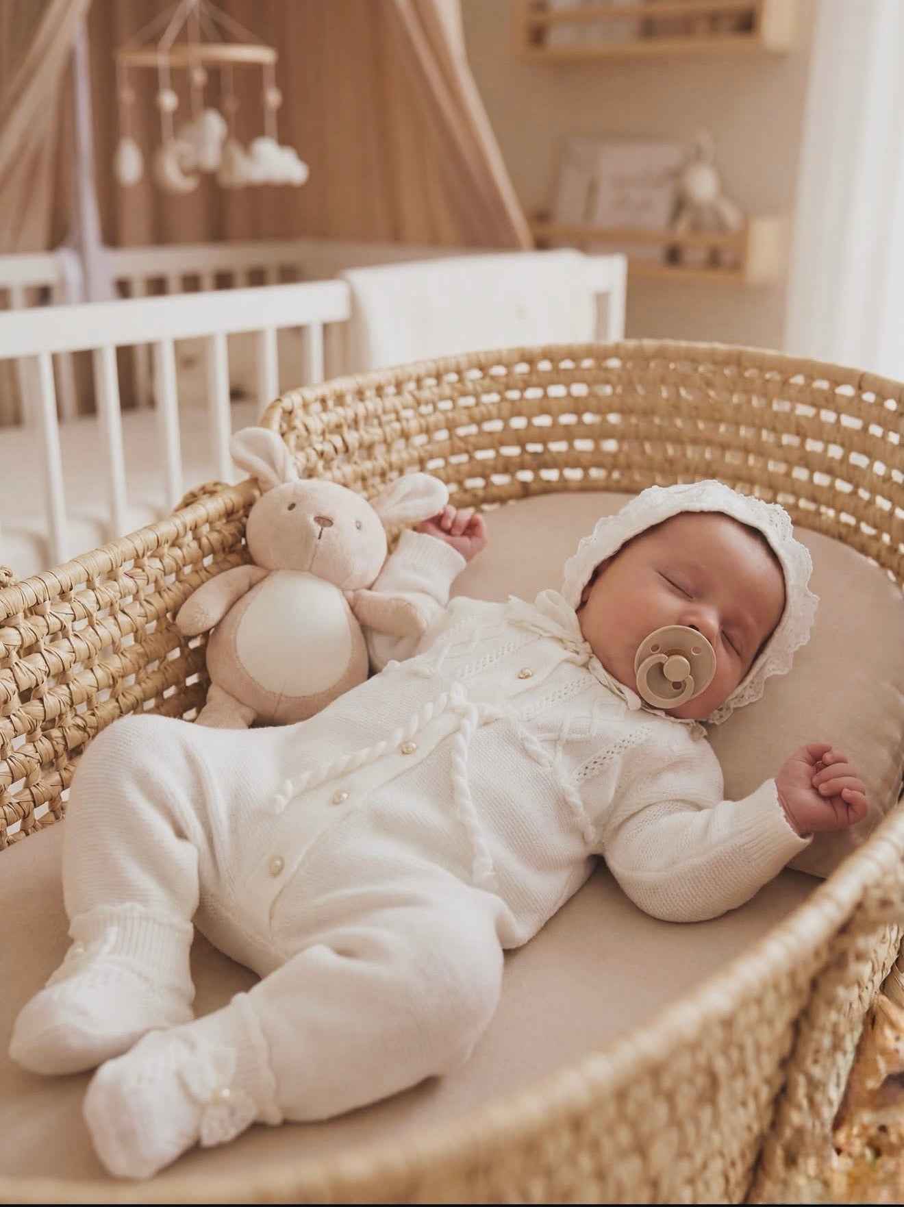 Corredino Nascita Neonata 8 Pezzi 100% Cotone