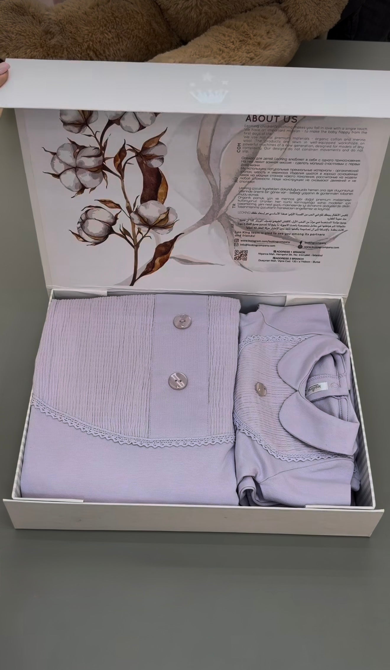 Corredino Nascita - 9 Pezzi 100% Cotone