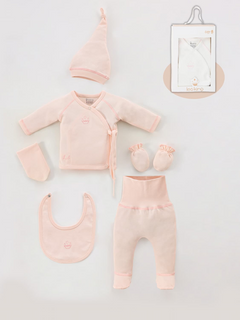 Corredino Nascita Neonata 6 Pezzi 100% Cotone