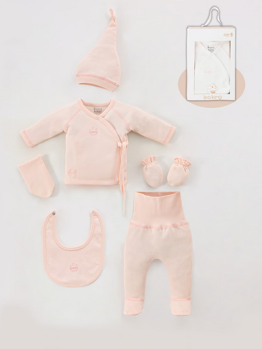 Corredino Nascita Neonata 6 Pezzi 100% Cotone