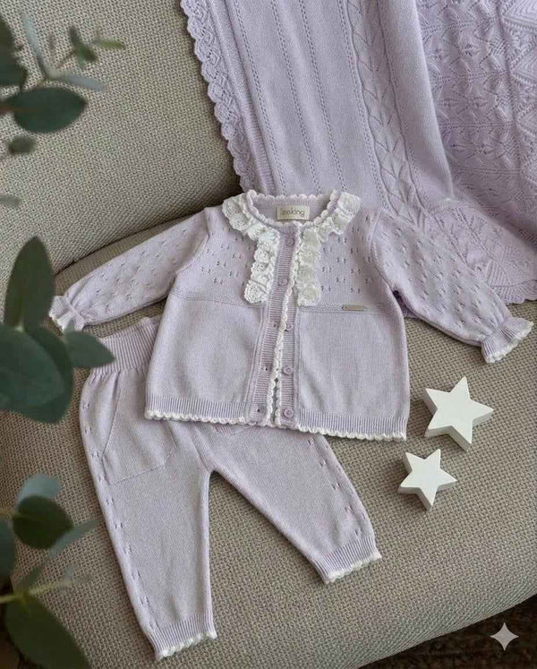 Completo neonata 100% cotone - 2 Pezzi