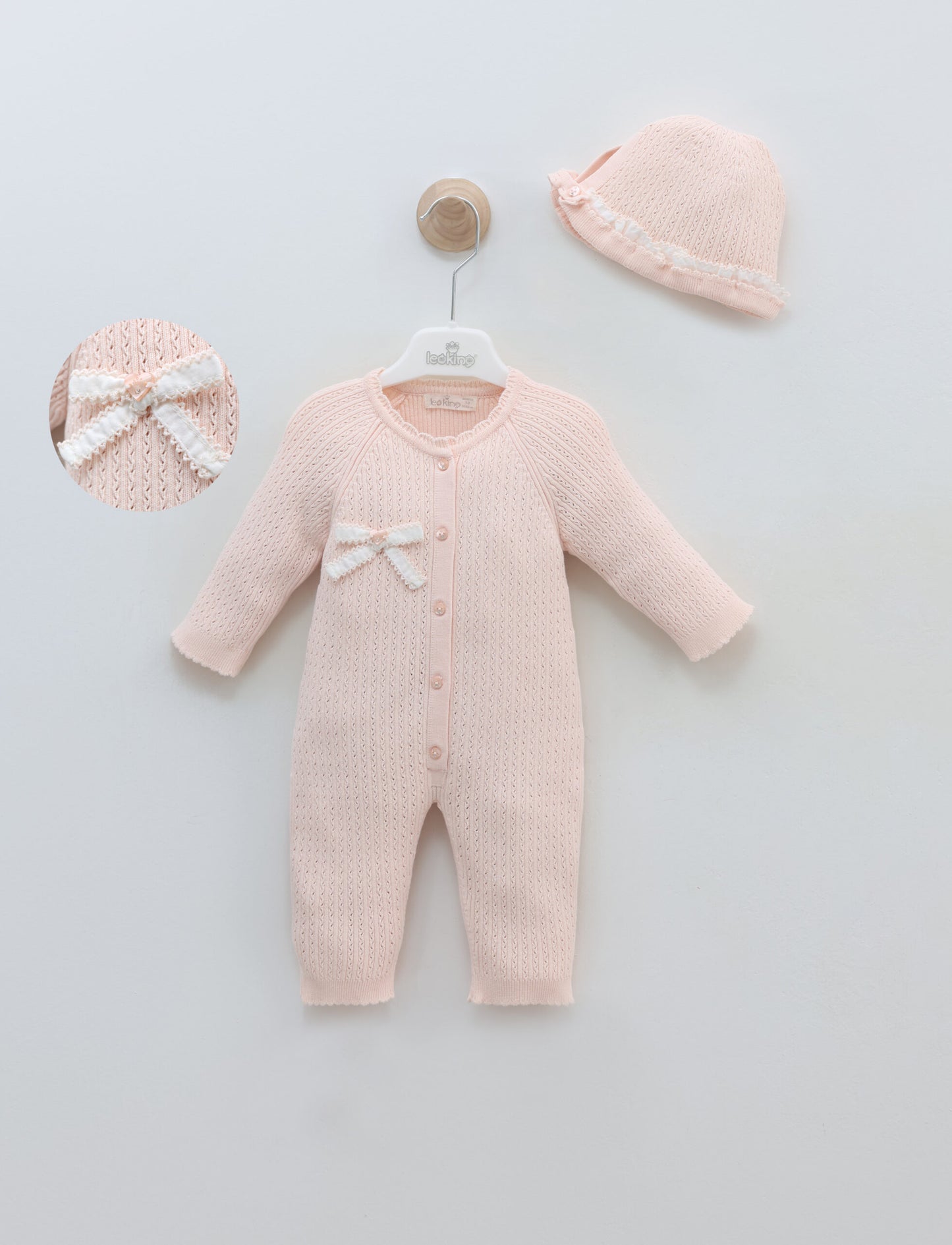 Tutina Neonata con Cappellino Coordinato