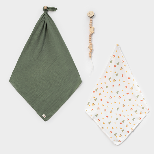 Set di coperte in mussola di cotone