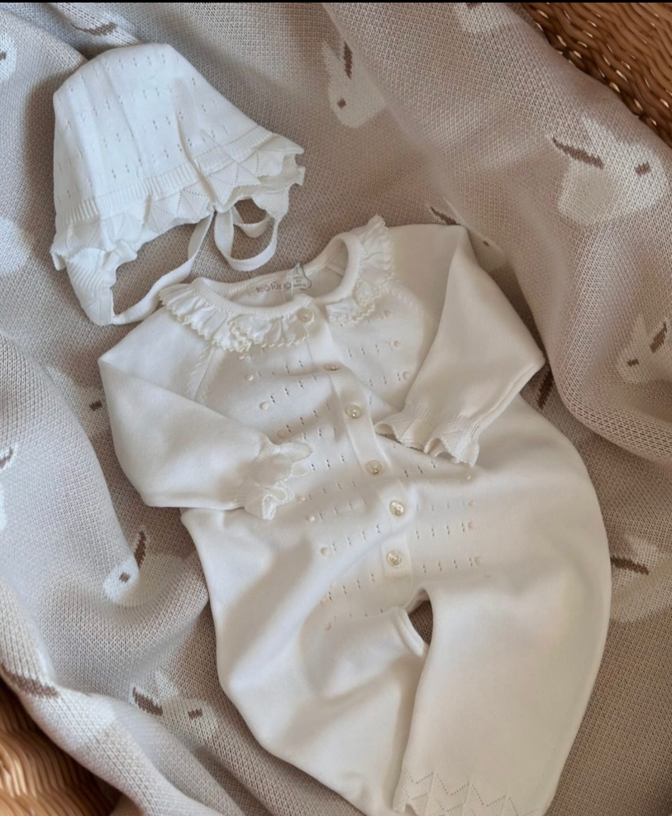 Tutina neonata 100% cotone