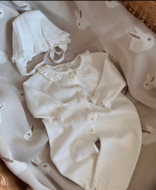 Tutina neonata 100% cotone