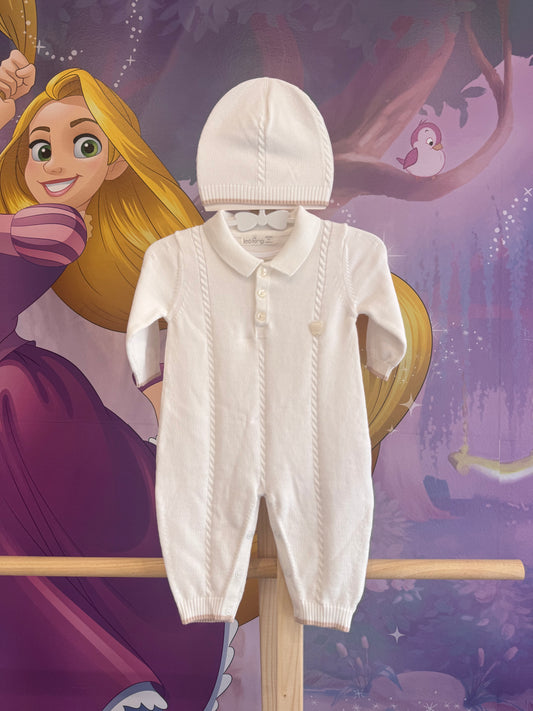 Tutina Elegante in maglia con cappellino