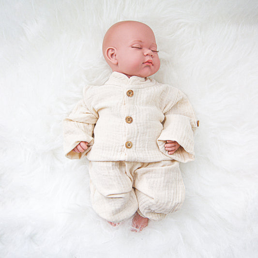 Completo in Mussola di Cotone – 2 Pezzi Unisex