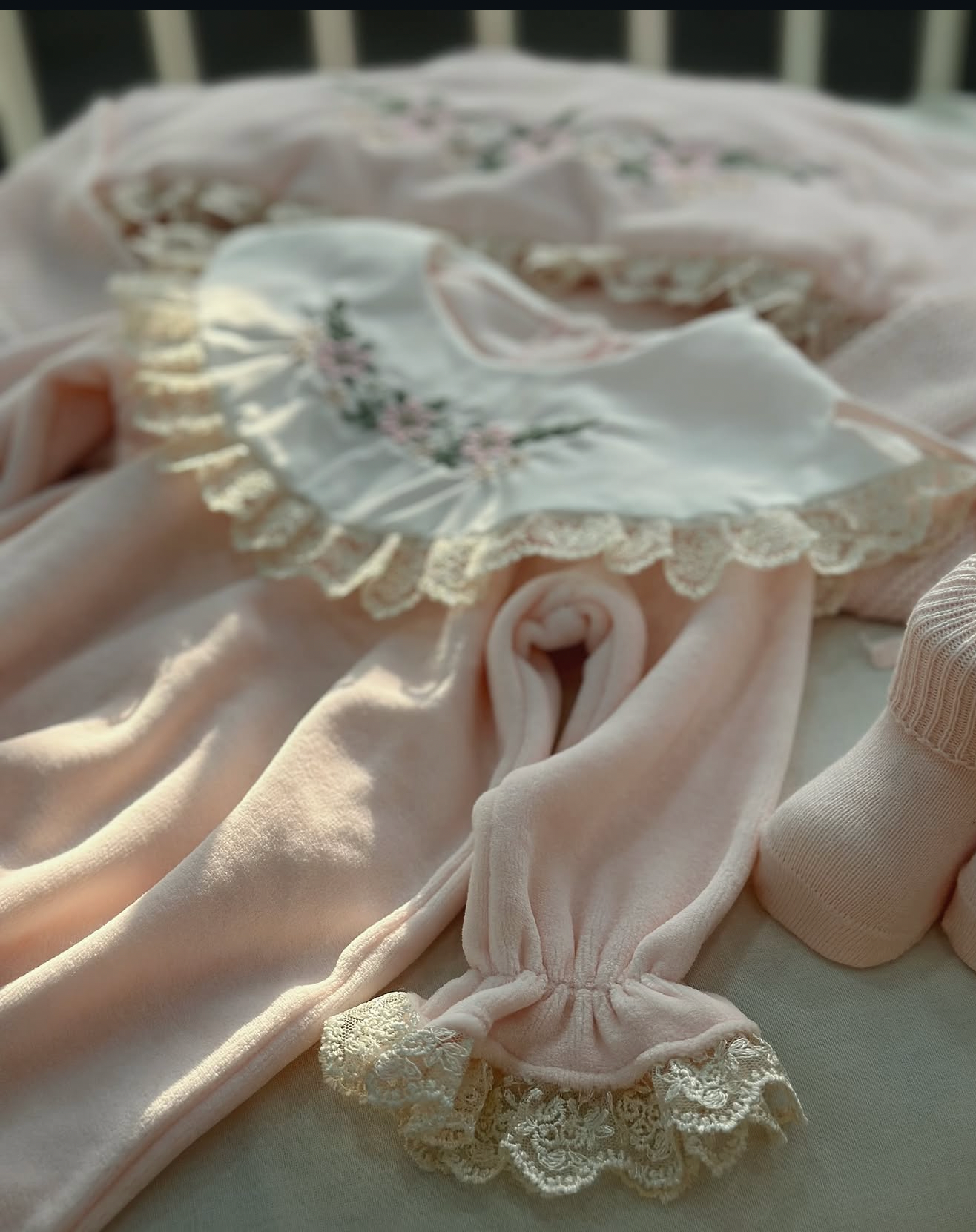 Corredino Nascita Neonata 5 Pezzi 100% Cotone
