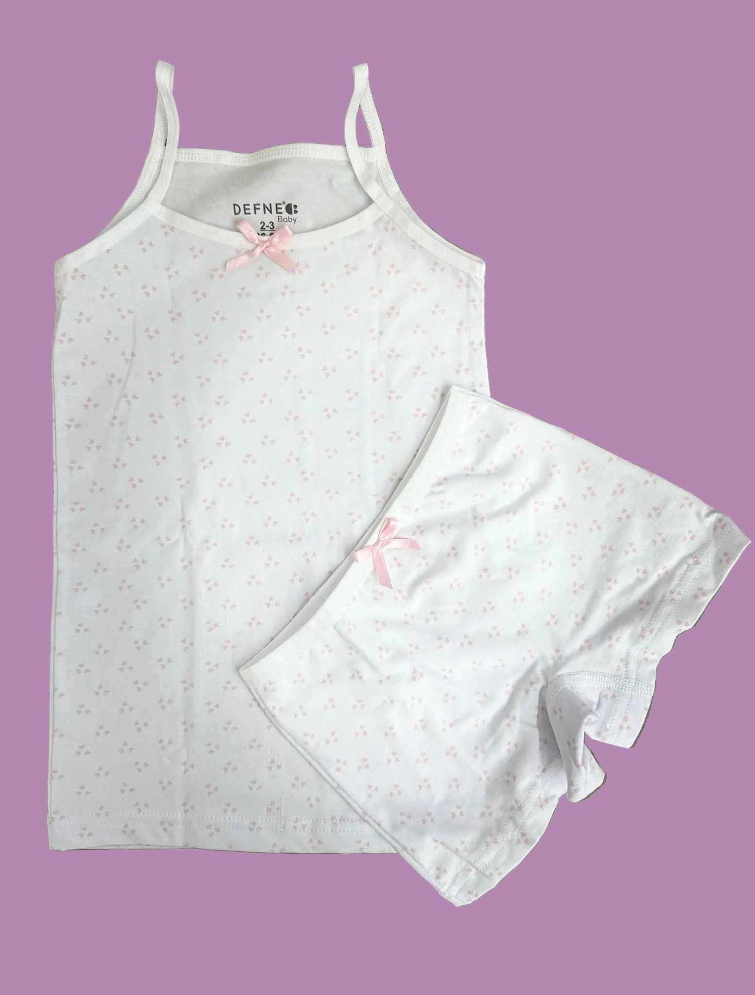 Set Canotta e Culotte bambina