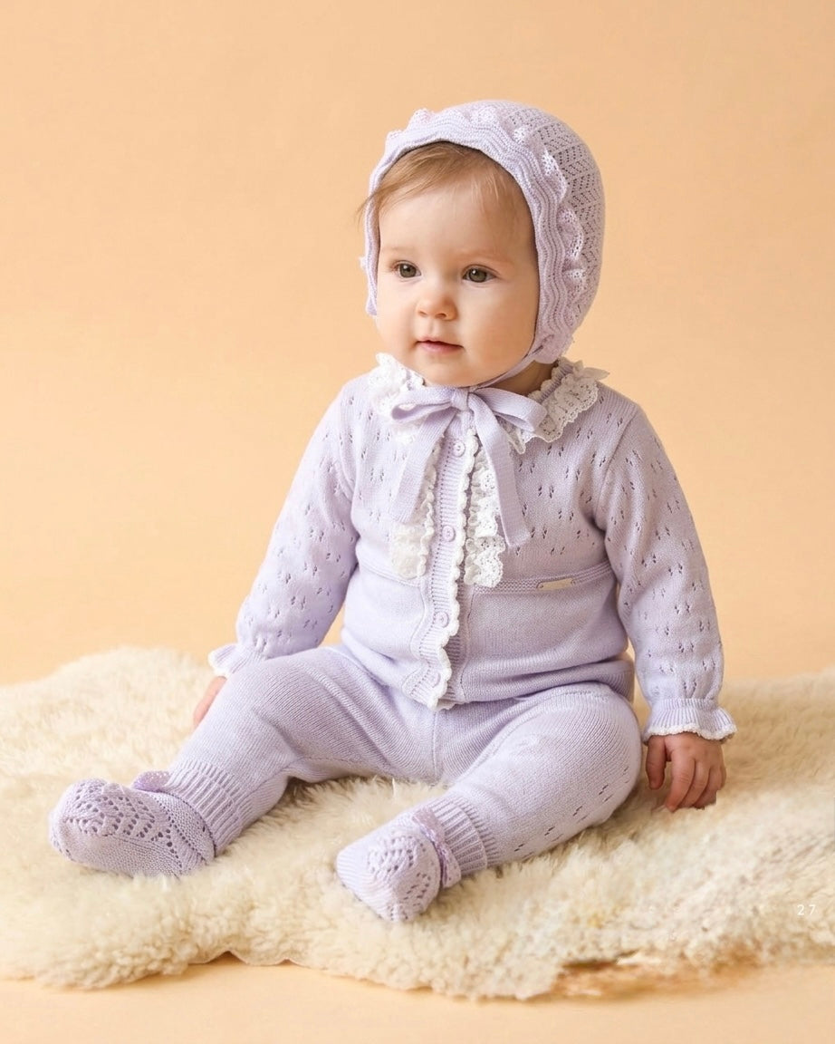 Completo neonata 100% cotone - 2 Pezzi