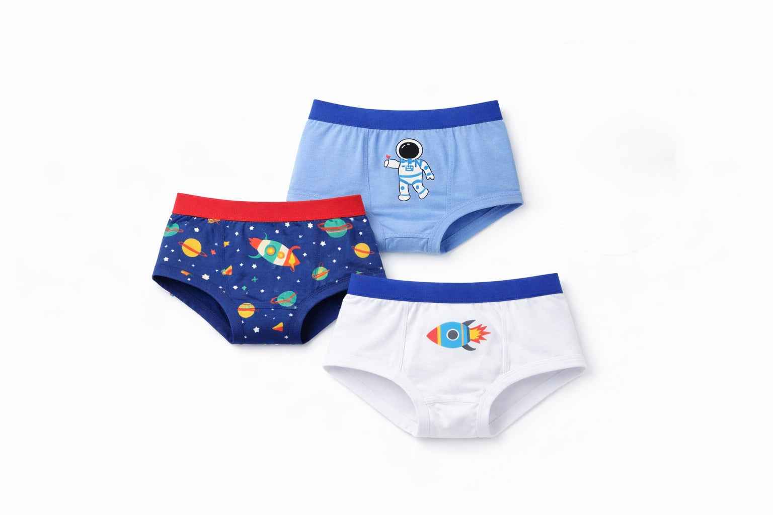 Set slip bambino 3 pezzi – Tema Spazio