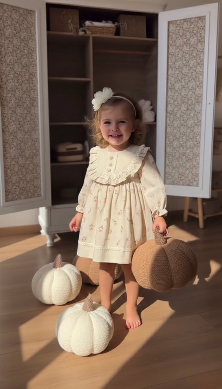 Vestito bimba floreale