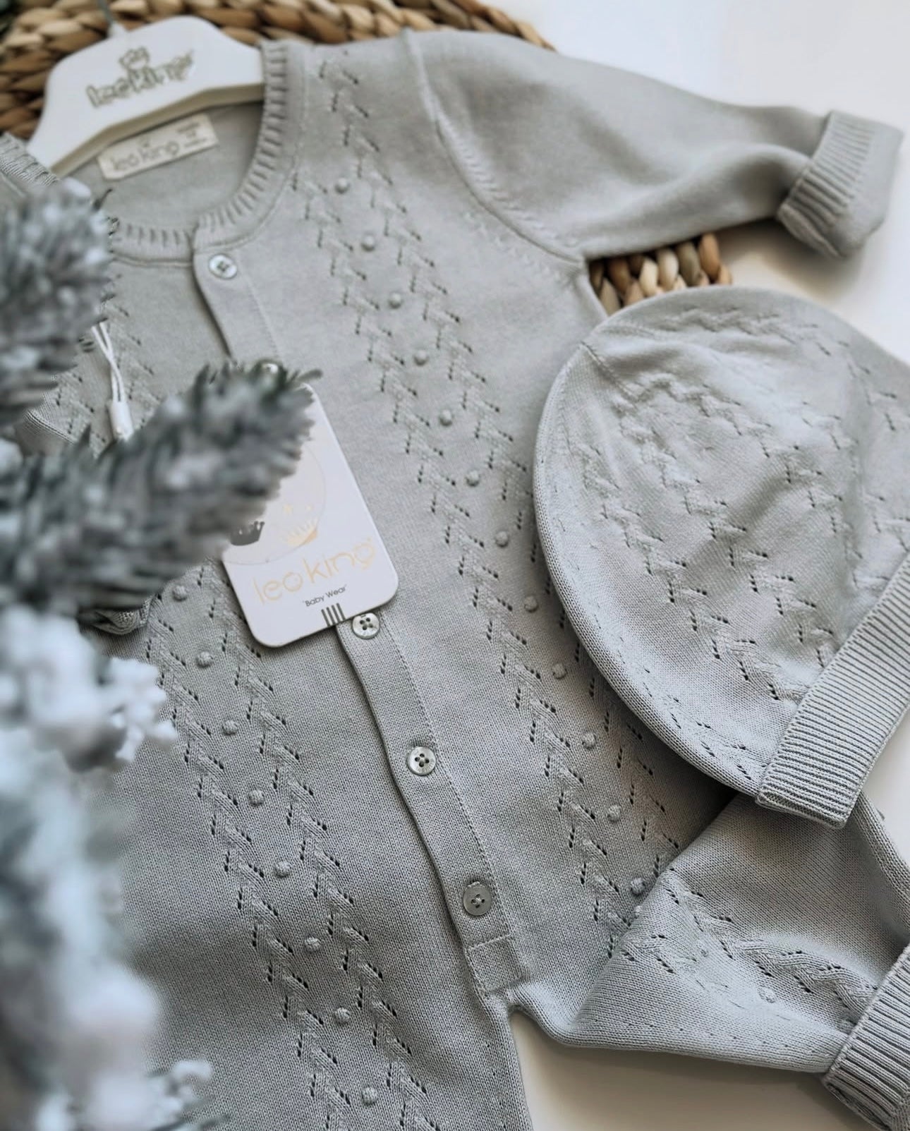 Set Tutina e cappellino per Neonato/a