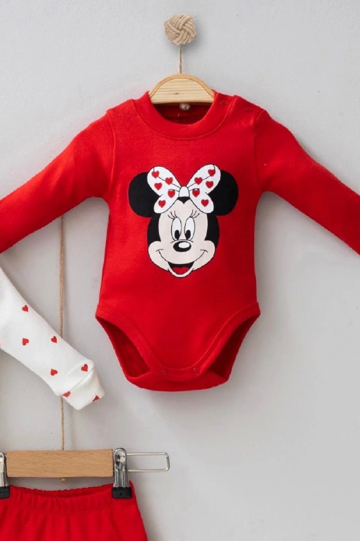 Completo tuta minnie 3 pezzi