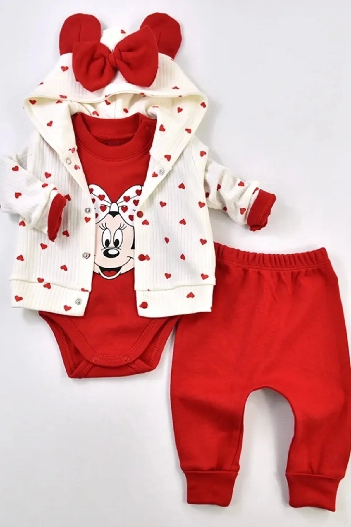 Completo tuta minnie 3 pezzi