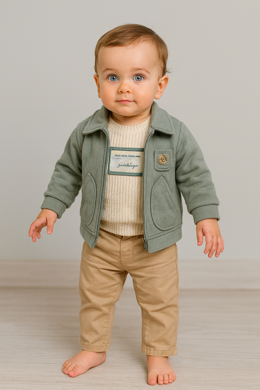 Completo neonato con scarpette