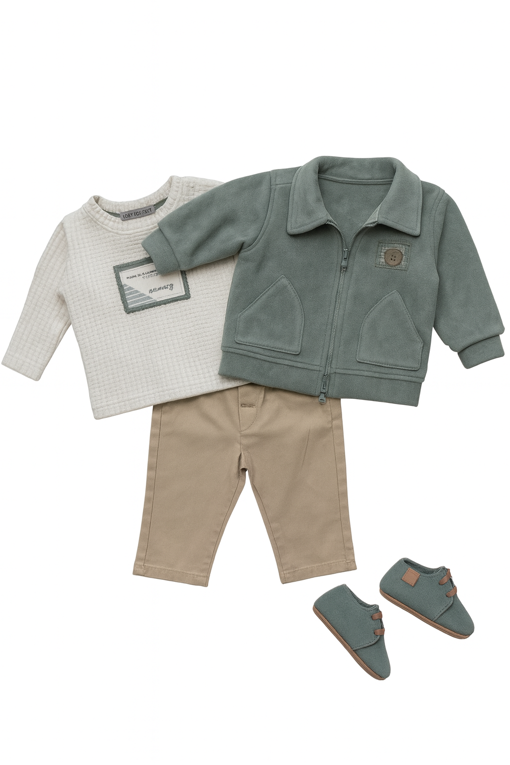 Completo neonato con scarpette