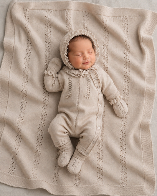 Corredino Nascita Neonata 7 Pezzi 100% Cotone