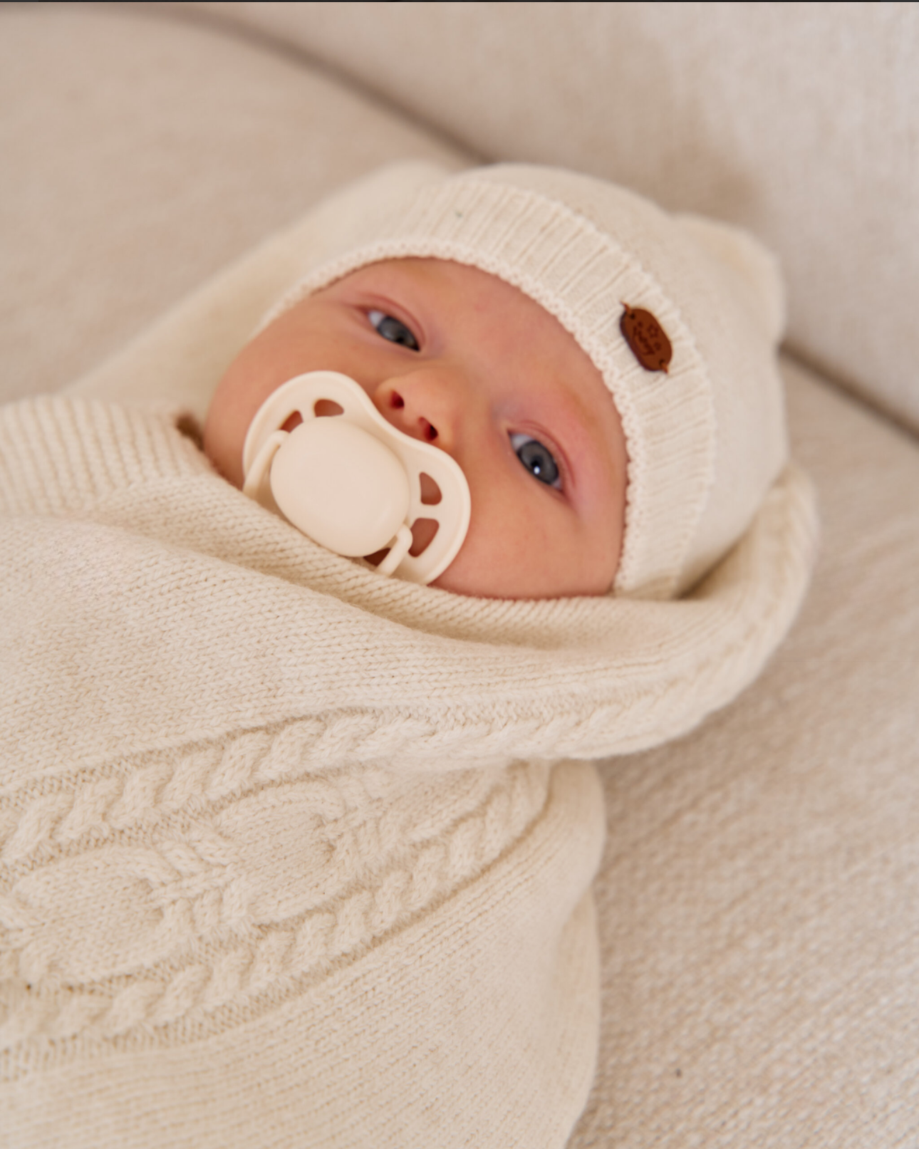 Corredino nascita neonato in lana merino unisex