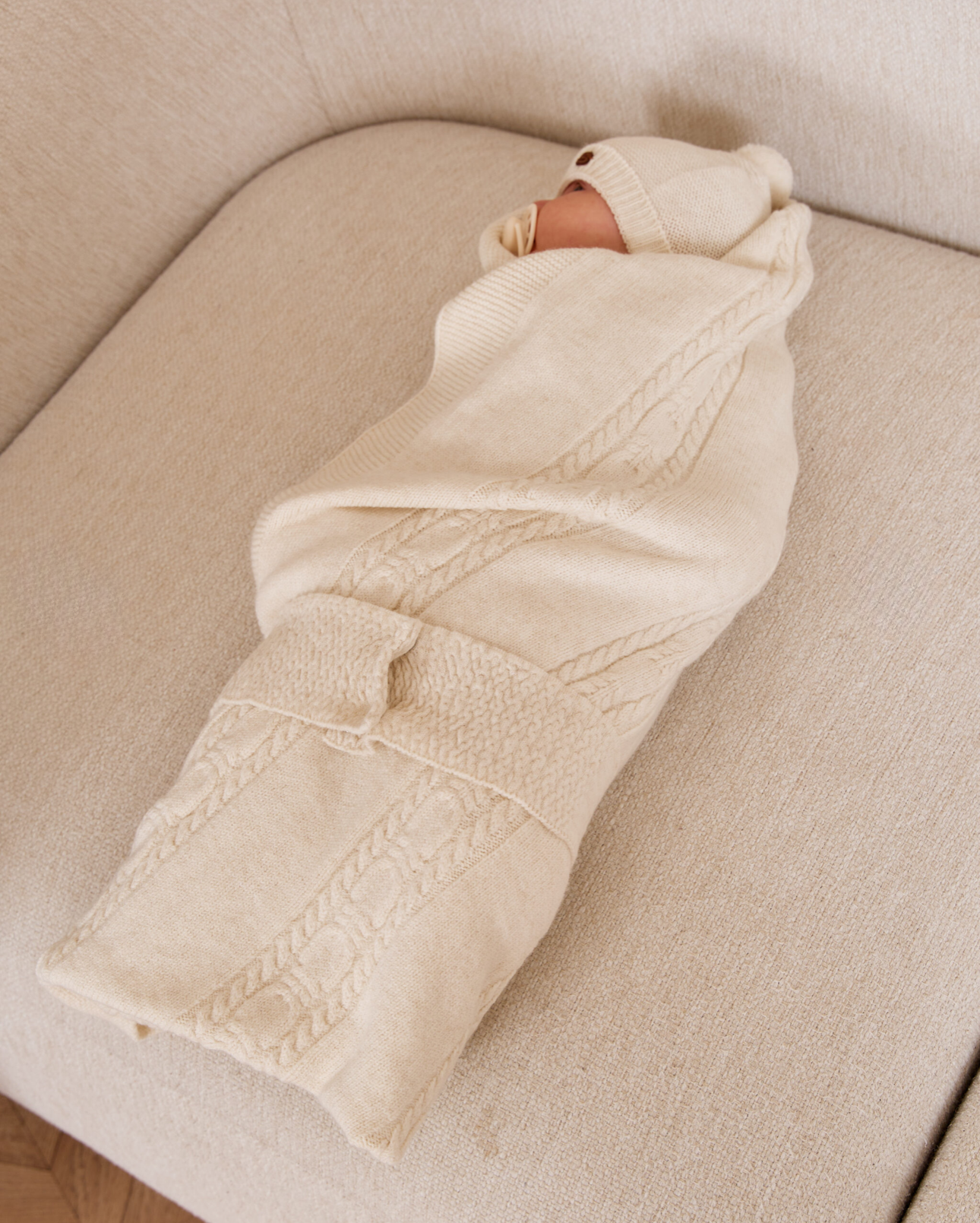 Corredino nascita neonato in lana merino unisex