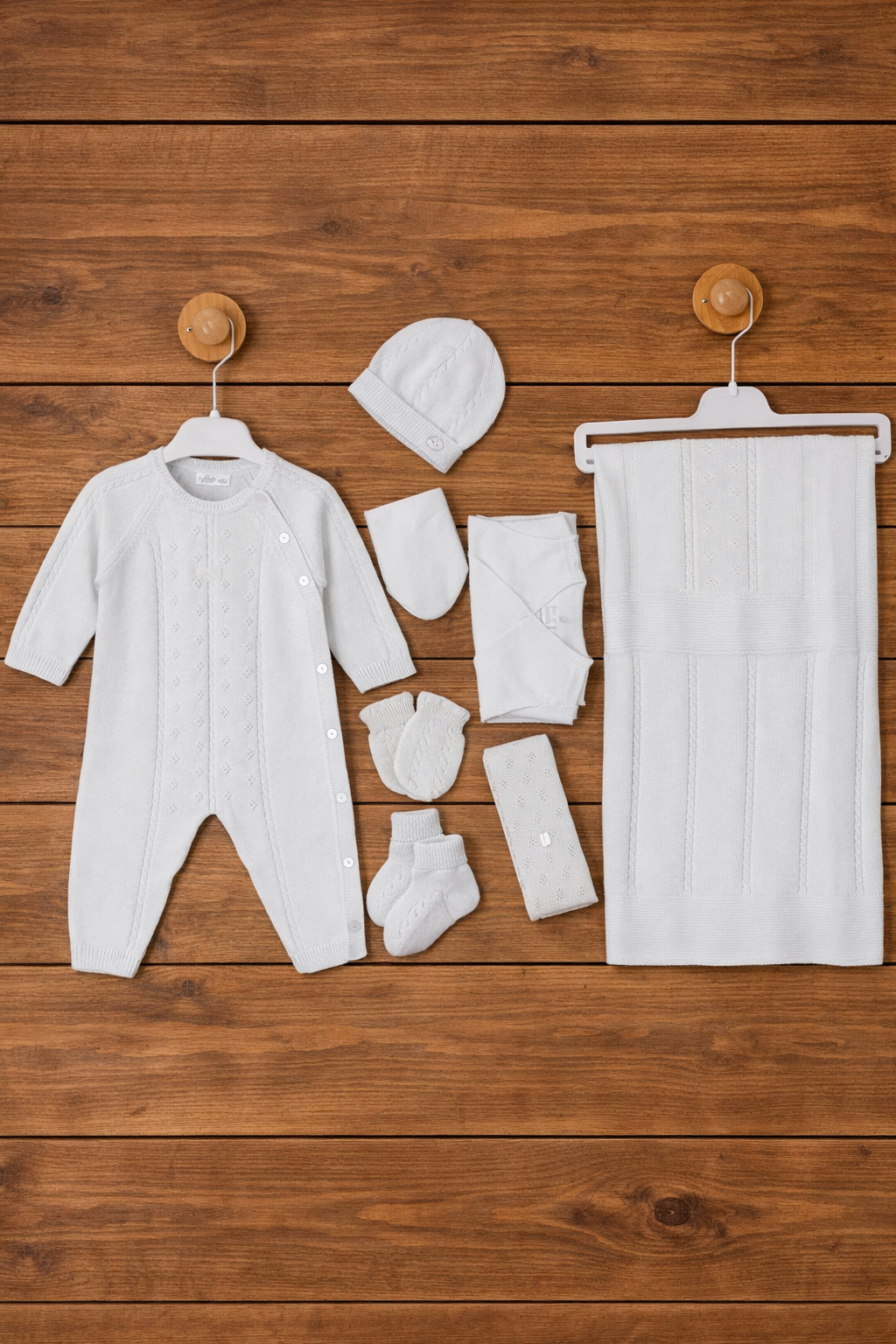 Corredino nascita 8 pezzi unisex 100% cotone