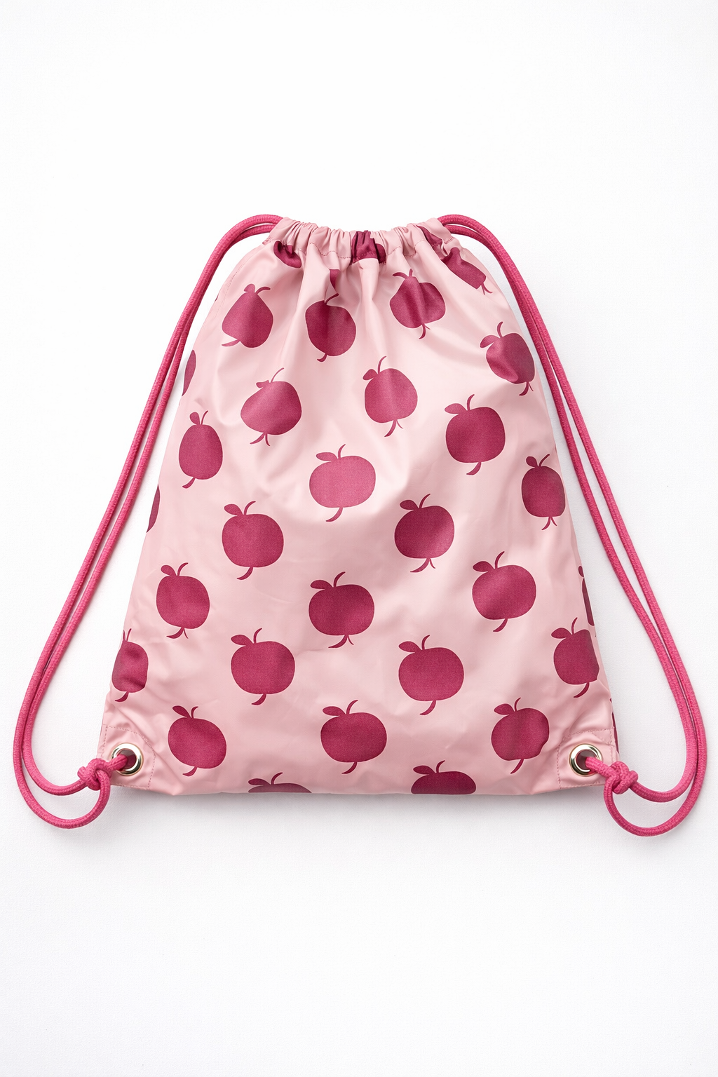 Completo impermeabile Apple Rosé + Sacca Coordinata