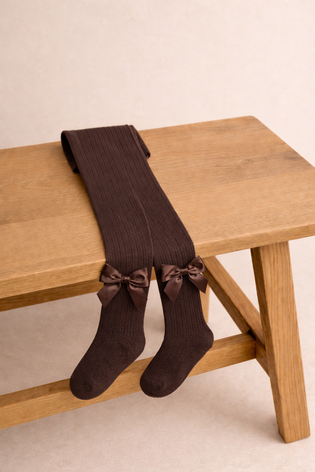 Calzamaglia con fiocco bambina