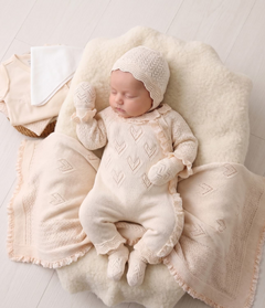 Corredino Nascita Neonata 8 pezzi 100% Cotone
