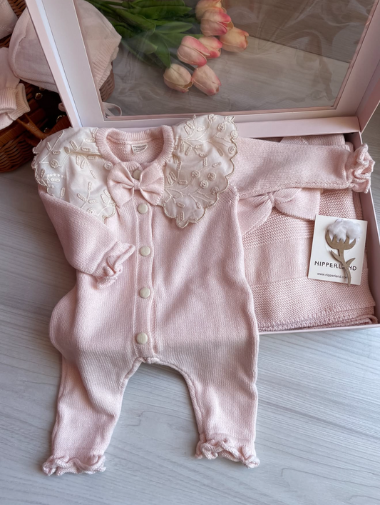 Corredino Nascita Neonata 5 Pezzi 100% Cotone