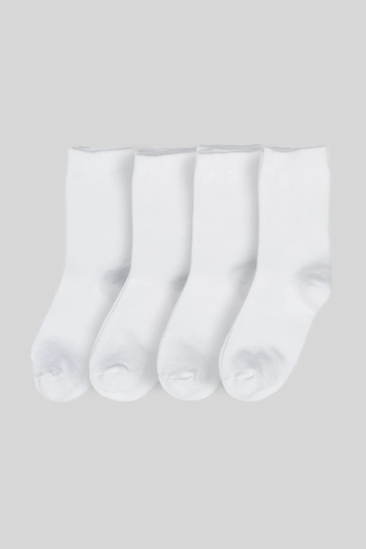 Set di Calzini Bianchi Basic – 4 Paia - MiniMe- color