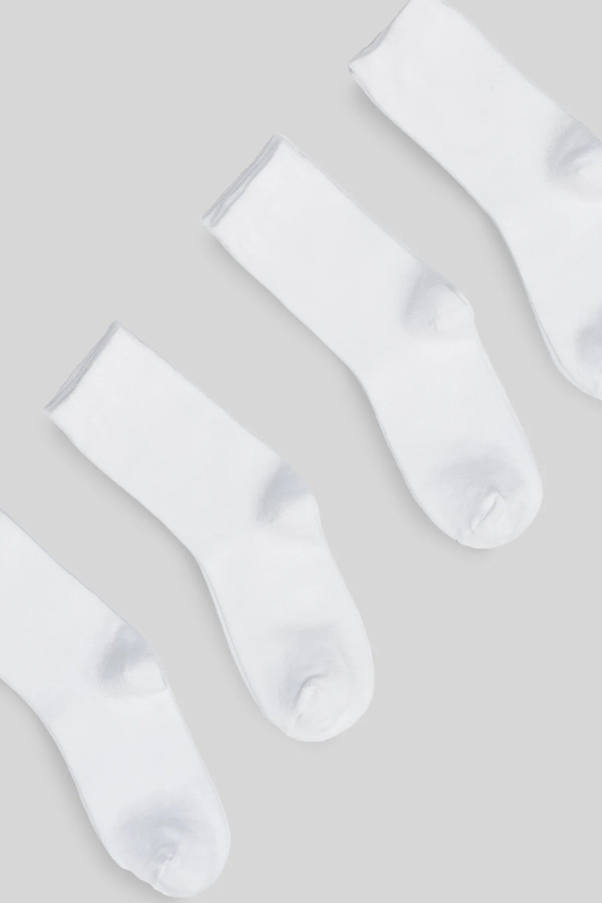 Set di Calzini Bianchi Basic – 4 Paia - MiniMe- color