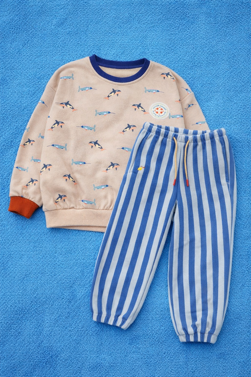 Completo tuta bambino/a in cotone - MiniMe- color