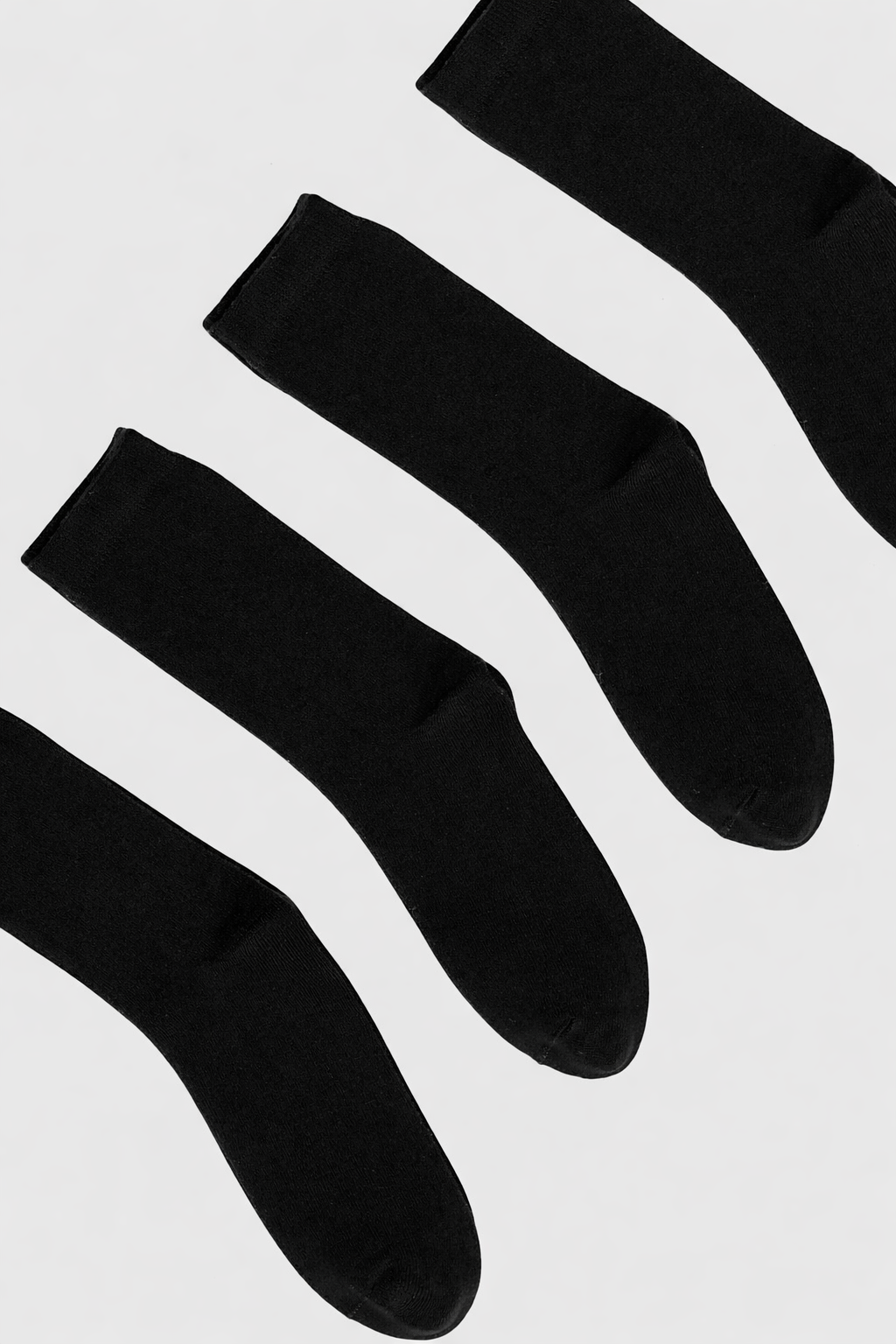 Set di Calzini Neri Basic – 4 Paia - MiniMe- color