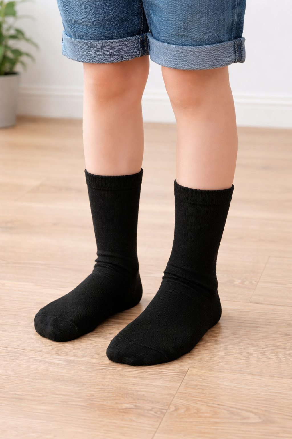 Set di Calzini Neri Basic – 4 Paia - MiniMe- color