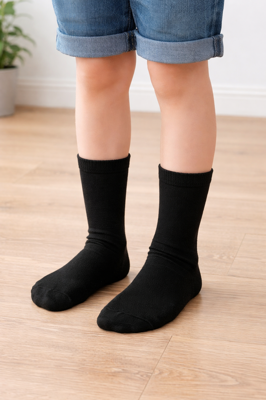 Set di Calzini Neri Basic – 4 Paia - MiniMe- color