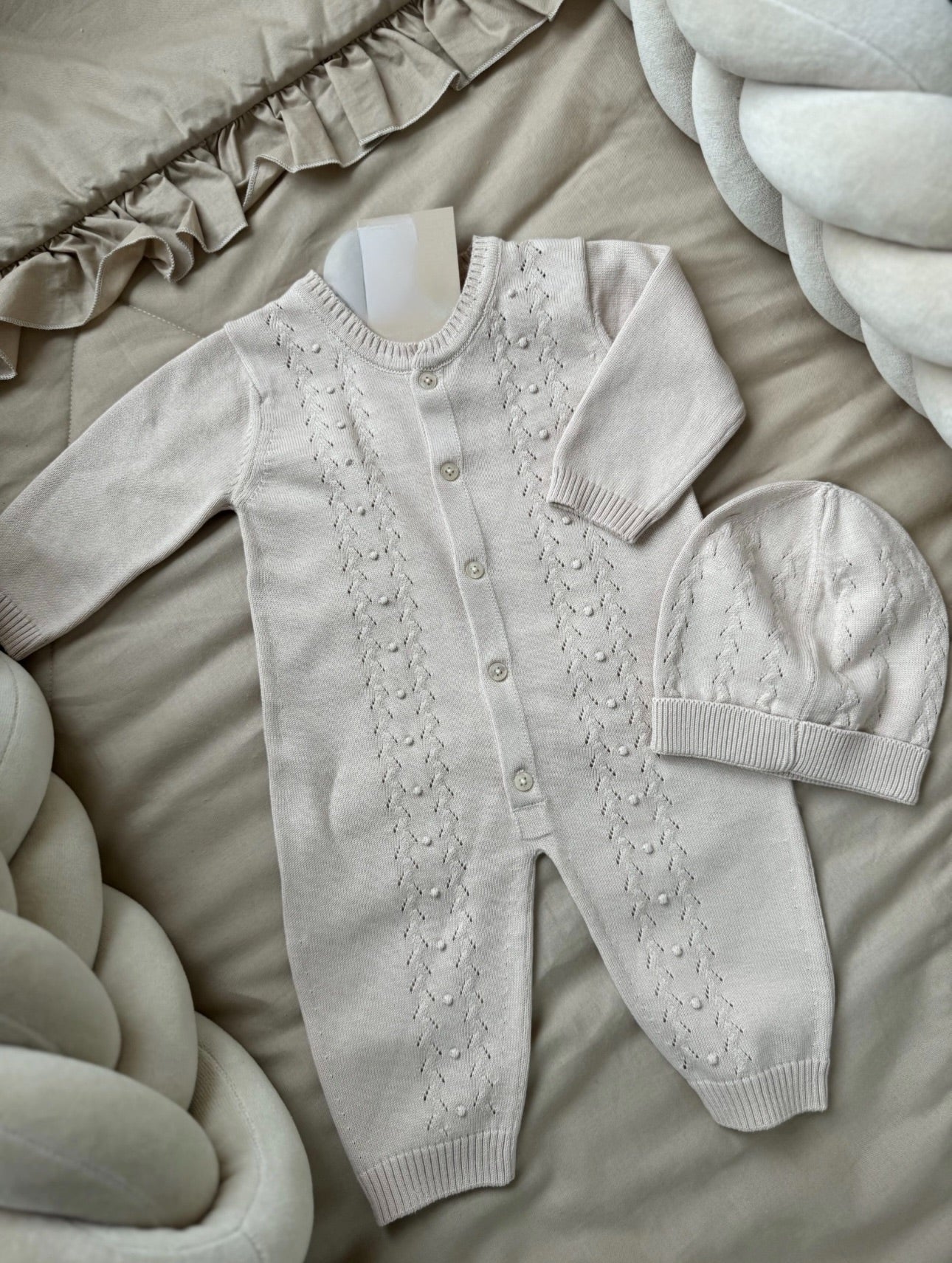 Set Tutina e cappellino per Neonato/a