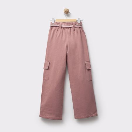 Pantaloni sportivi cargo bambina
