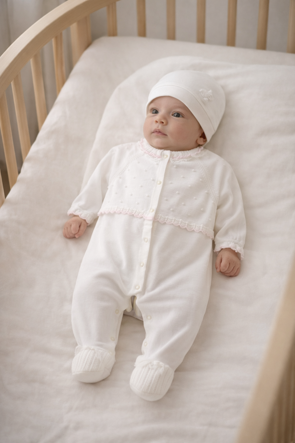 Tutina Neonata con Cappellino - MiniMe- color