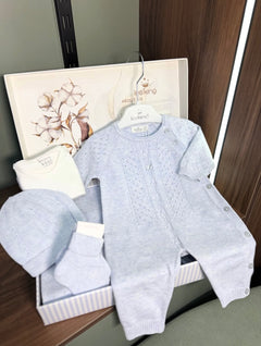 Corredino Nascita Neonato 8 Pezzi 100% Cotone