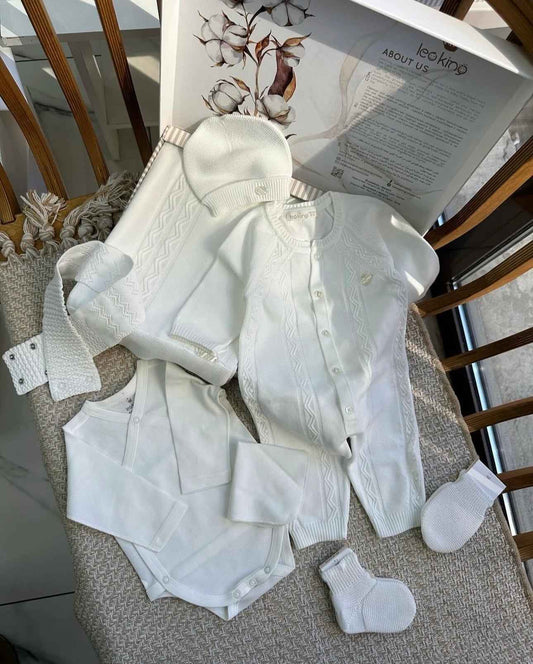 Corredino Nascita 8 Pezzi Unisex 100%cotone