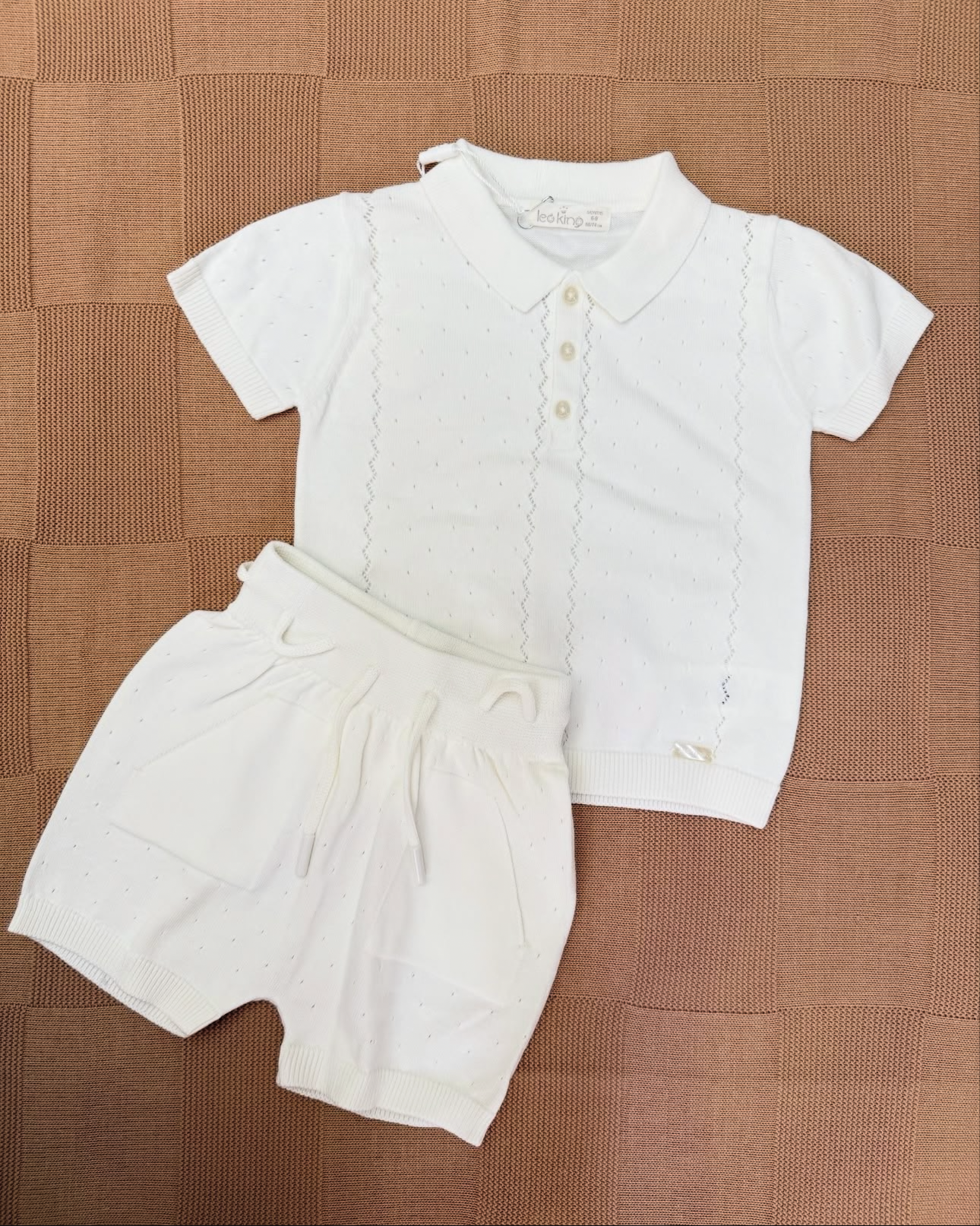 Baby Boys Knitted Coordinated Set – 2 Pieces