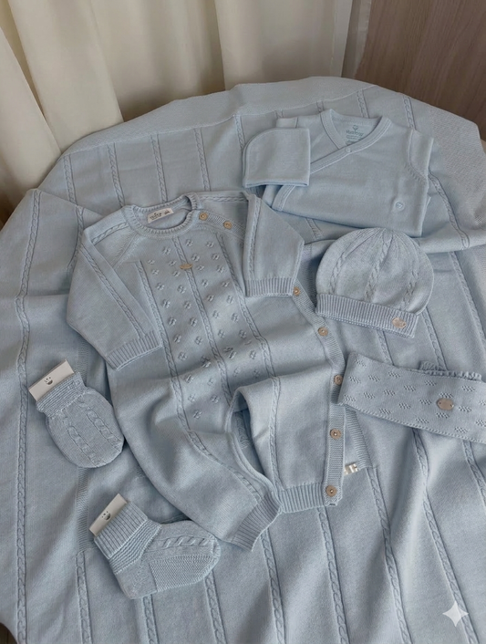 Corredino nascita in cotone unisex 8 pezzi