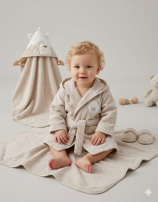 Set Bagnetto "Teddy" - 3 Pezzi