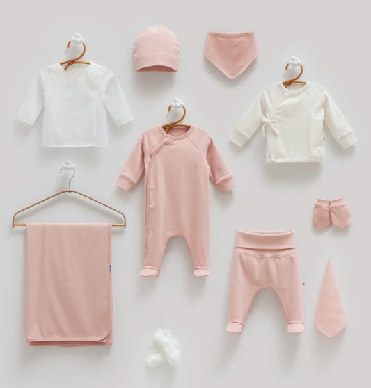 Corredino Nascita Neonata - 10 Pezzi 100% cotone