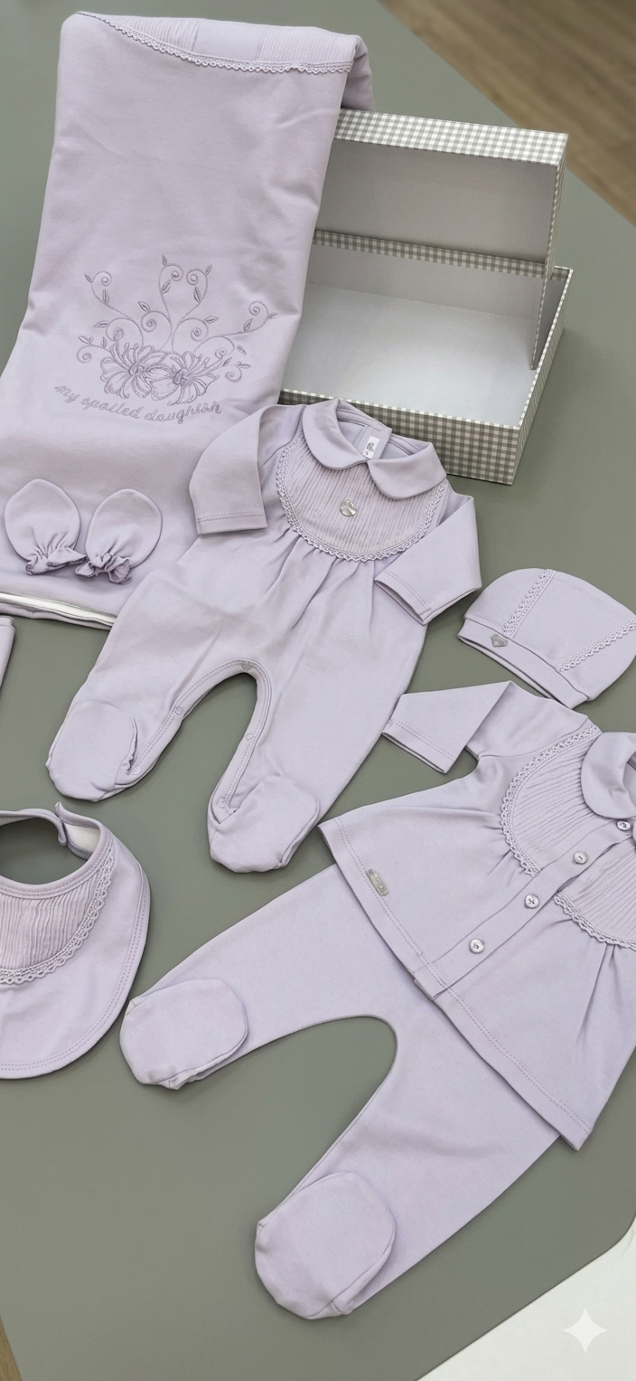 Corredino Nascita - 9 Pezzi 100% Cotone