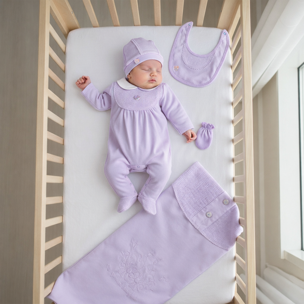 Baby-Erstausstattung - 9-teilig, 100 % Baumwolle