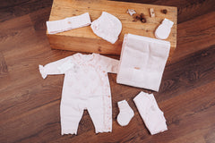 Corredino Nascita Neonata 8 Pezzi 100% Cotone