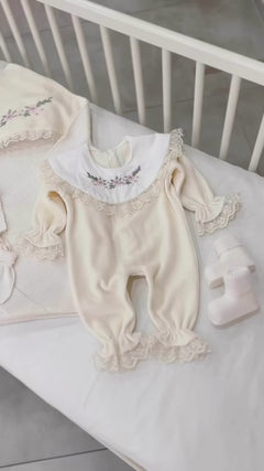 Baby-Set für Neugeborene, 5-teilig, 100 % Baumwolle
